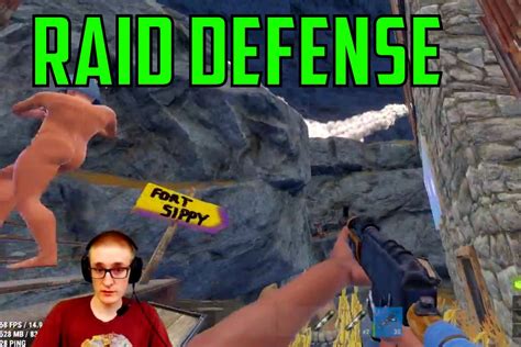 Cave Base Raid Defense Rust Youtube