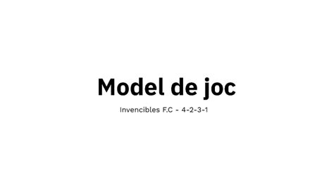 Model De Joc By Sergi Taberner Salgas On Prezi