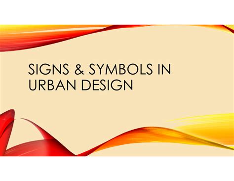 Signs And Symbols In Urban Design Signs Symbols In Urban Design