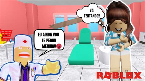 Roblox Escapando Do Dentista Maluco Escape Of The Crazy Dentist