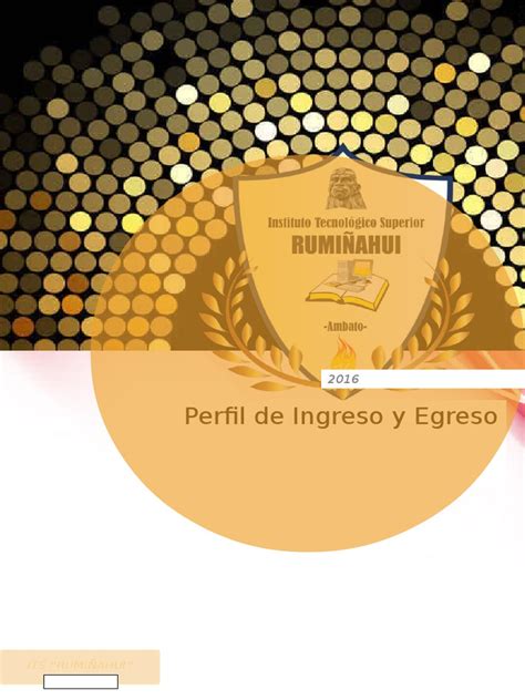 PDF PERFIL EGRESO INGRESO DOKUMEN TIPS