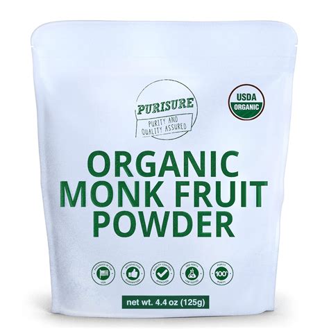 Amazon Organic Monk Fruit Sweetener G Oz Servings