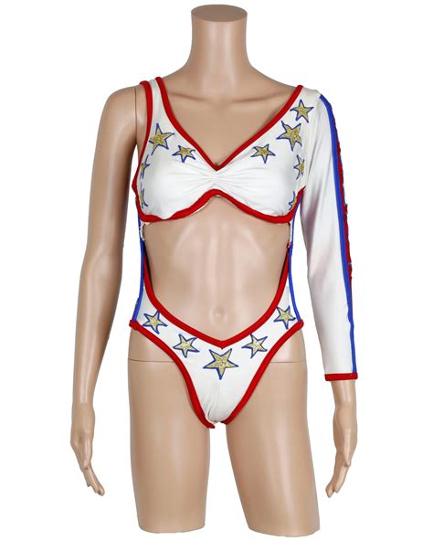 "American Gladiators" Zap's (Raye Hollitt) Leotard – Planet Hollywood Vault
