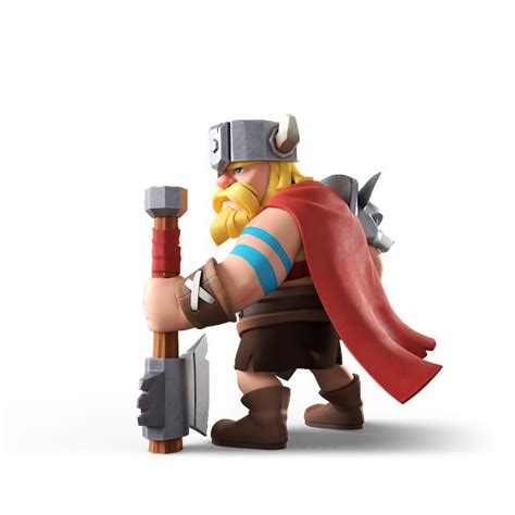 Clash Of Clans Supercell Make Campaign Fierce Barbarian King Skin