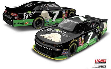 One Of The Paint Schemes Regan Smith Will Run For The 2014 Nascar