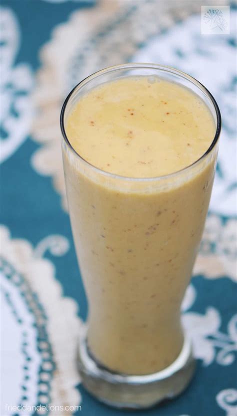 Pumpkin Smoothie — Fried Dandelions — Plant Based Recipes