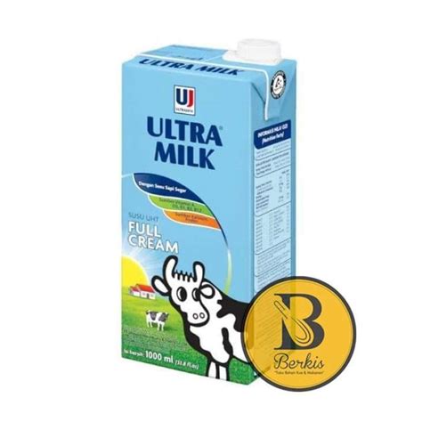 Promo Susu Uht Ultra Milk Full Cream Liter Ultra Jaya Plain Diskon