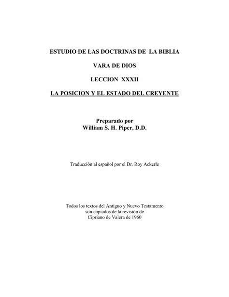 Pdf Estudio De Las Doctrinas De La Biblia Bimi Org Vara De Dios