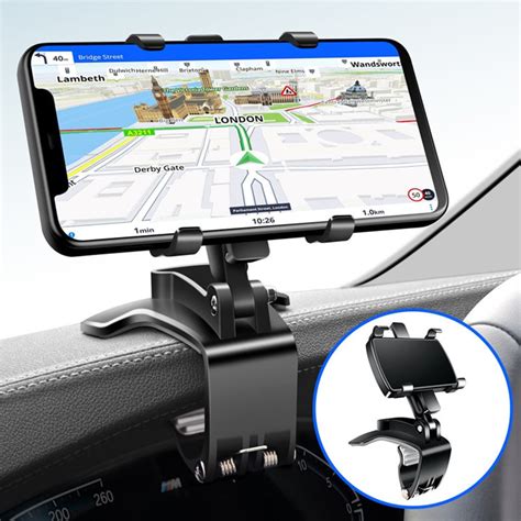 Car Phone Holder Dashboard Cell Universal Phone Car Holder Rear View