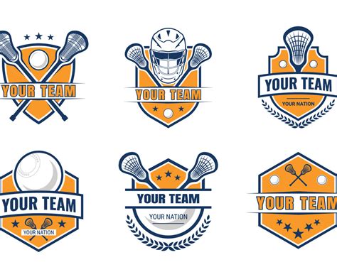 Lacrosse Logo Collection Freevectors