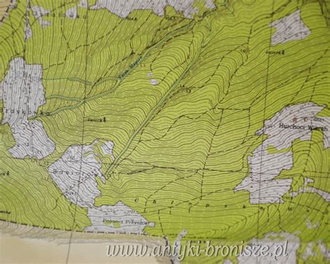 Tatry Polskie Wojskowe Mapy Topograficzne R Arkuszy Plus Ksi Ka