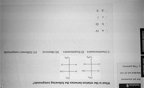 Solved Course Required Iv Different Compounds Iii Identical Ii