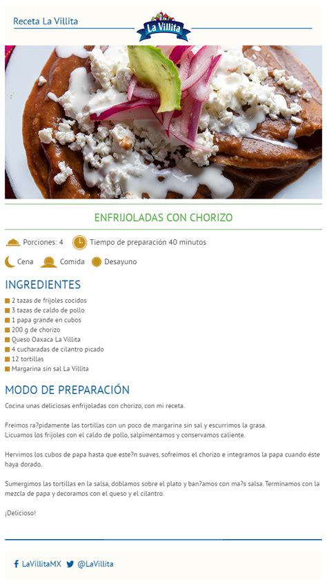 Descubrir Imagen Receta Para Preparar Enfrijoladas Abzlocal Mx