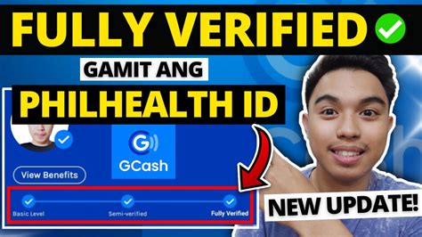 How To Fully Verify Gcash Using Philhealth Id Paano I Fully Verify Ang