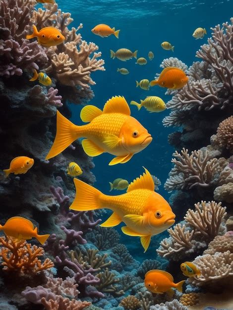 Amphiprion Bicinctus Ou Poisson Clown De La Mer Rouge Se Cachant Dans