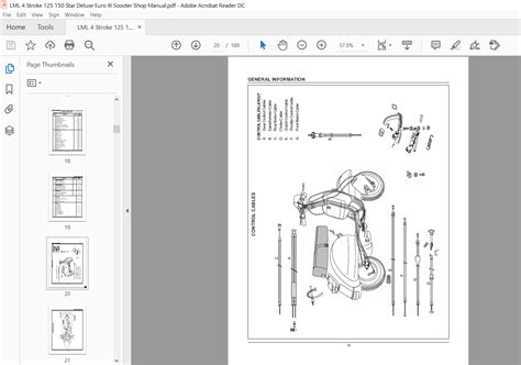 Lml Stroke Star Deluxe Euro Iii Scooter Service Repair Manual