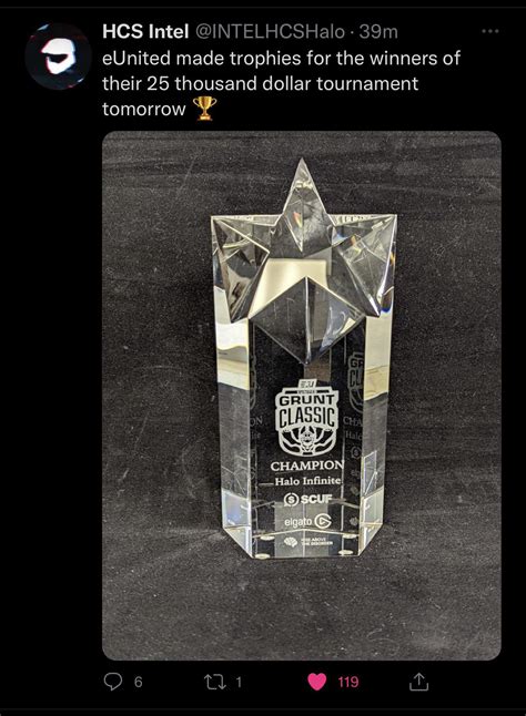 eU made a trophy for this weekends $25K tournament! : r/CompetitiveHalo