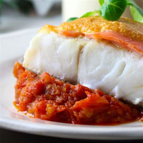 Bacalao Gratinado Con Muselina De Ajo Rte Andaluc A