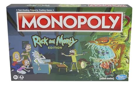 Monopolio Juego De Mesa Edici N Rick Y Morty Juego De Red Cuotas