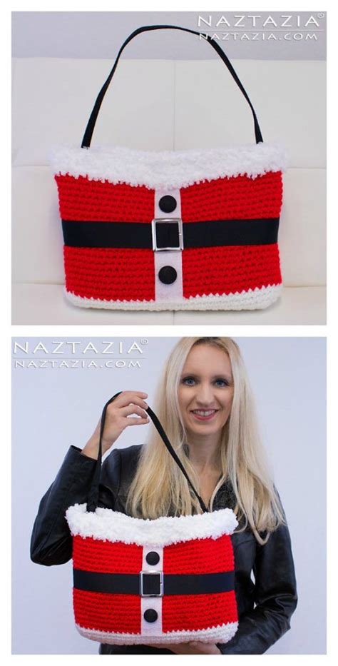 Free Crochet Christmas Bag Patterns For Artofit