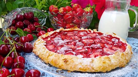 Французька галета з полуницею - досконалий десерт з вишуканим смаком ...