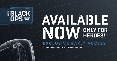 MEDIA ALERT: MUCH ANTICIPATED BLACK OPS RELEASE FROM PXG CONFIRMED - The Golf Wire