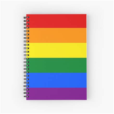 Lgbt Pride Merch Spiral Notebook For Sale By Strange Stories Redbubble