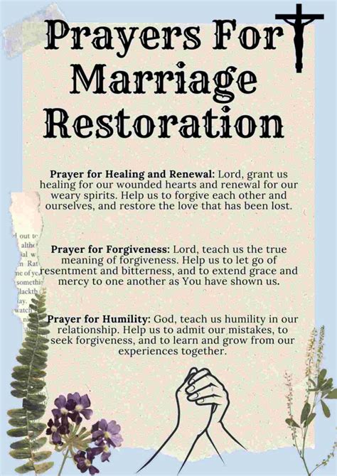 Prayers For Marriage Restoration Powerful Healing Daily