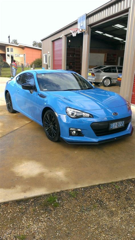 Hyper Blue BRZ Subaru Brz Tuner Cars Car Tuning Hyper Whips Dream