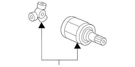 2012 2015 Honda Civic Joint Inboard 44310 TR0 A01 Clarkknapp Honda