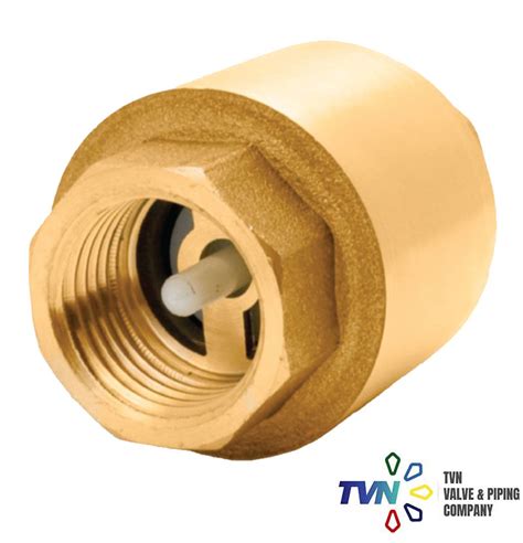 V704 Brass Spring Check Valve Tvn Valve And Piping Company