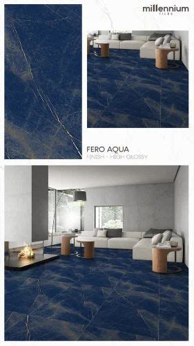 Fero Aqua High Glossy Vitrified Tile At Rs 29sq Ft Vitrified Floor