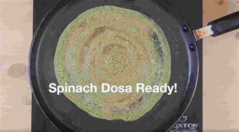 Palak Dosa Spinach Dosa Keerai Dosai Subbus Kitchen