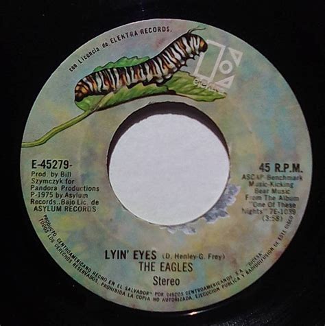 Eagles Lyin Eyes Vinyl Discogs