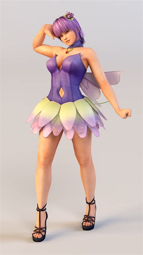 DOA5LR C26 Fairy Halloween Fantasy Women Rendering Fighter 21st