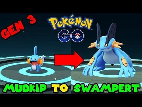 What is the Mudkip evolution line in Pokemon GO?