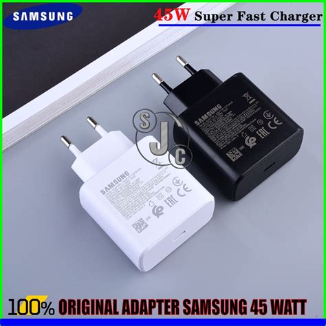 Jual BATOK KEPALA SAMSUNG ORIGINAL ADAPTER 45W USB TYPE C FAST CHARGING