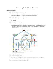 Immunology Review Sheet For Exam Google Docs Pdf Immunology