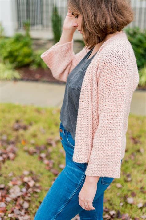 Easy Crochet Cardigan Free Pattern The Cozy Cardigan Crochet