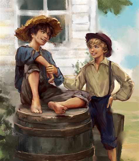 ArtStation - Illustrations for Tom Sawyer Part 1