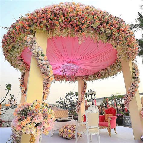 Indian Wedding Mandap Decoration Ideas | Shelly Lighting