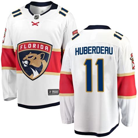 Men's Jonathan Huberdeau Florida Panthers Fanatics Branded Away Jersey ...