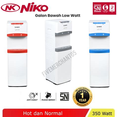 Jual Dispenser Galon Bawah Niko TB 2W Takara Hot Normal Murah Garansi SNI Hot Normal Water