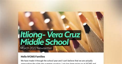 Itliong- Vera Cruz Middle School | Smore Newsletters