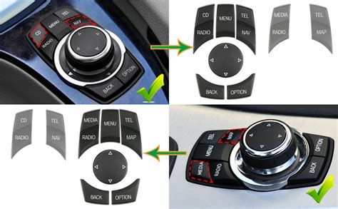 Amazon Jaronx Compatible With Bmw Idrive Buttons For Bmw Idrive