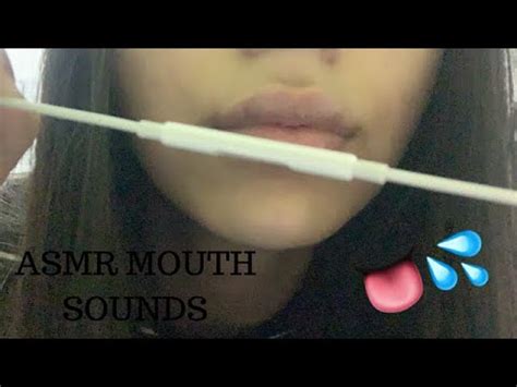 Asmr Mouth Sounds Gum Chewing Youtube