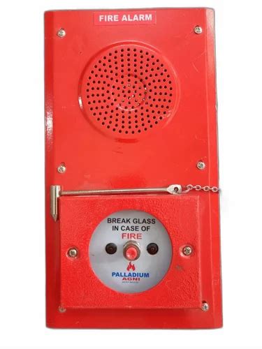 Mild Steel Combine Mcp Fire Alarm Hooter For Industrial At Rs 1450 In