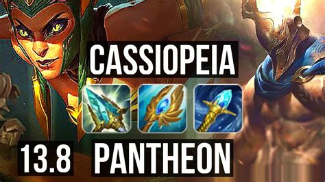 CASSIO Vs PANTH MID Quadra 8 Solo Kills Legendary 31 5 12 400