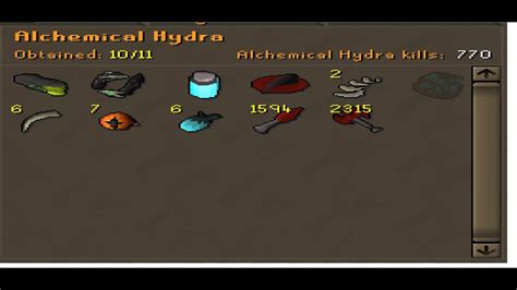 Live Alora Rsps Alchemical Hydra Grind 10 11 Items Completed YouTube