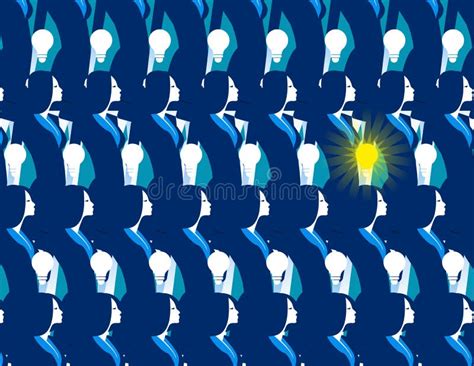 Original Idea Business People And Ideas Stock Vector Illustration Of